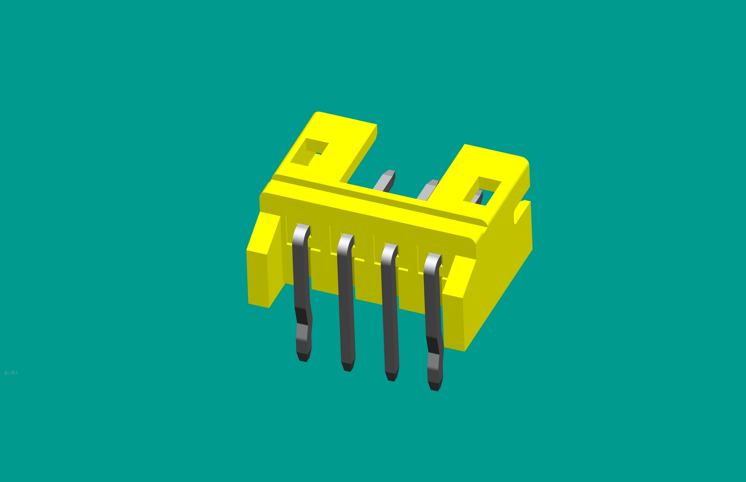 PH-4QA（有保護腳）黃色，普通PA66