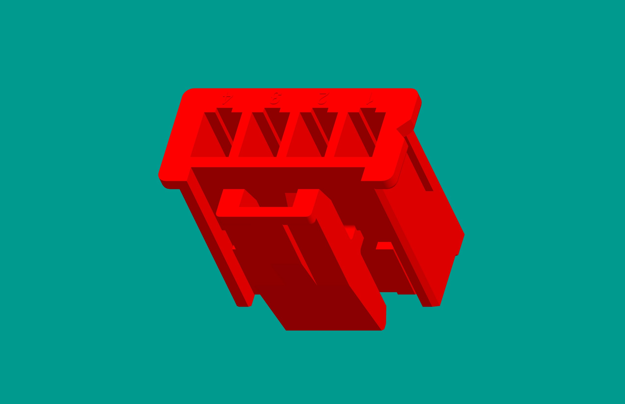 XA-4Y PA66普通-紅色